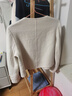 尚都比拉冬季100%羊毛雙面呢短款小香風(fēng)毛呢外套女小個(gè)子 曬單實(shí)拍圖