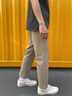 九牧王【三超三防】休閑褲男褲2025春夏新款男士輕戶外隨行褲防曬褲子 合體版+卡其+TB5EX10113 32 碼175/80A(2.46)尺82cm 曬單實拍圖