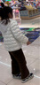 歌瑞家（greatfamily）兒童輕薄羽絨服2024秋季新款女童裝小童中大童連帽羽絨外套樂友 白色 130 【6-7歲】 曬單實(shí)拍圖