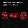 玄佑天然朱砂貔貅聚寶盆擺件招財(cái)公母一對(duì)紫金公司辦公室聚財(cái)客廳裝飾 朱砂貔貅聚寶盆【小號(hào)】送五帝錢 曬單實(shí)拍圖