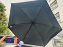 寶迪妮太陽傘女防曬防紫外線小巧便攜遮陽傘晴雨兩用五折迷你卡片口袋傘 漸變紫 6骨 掌心傘 曬單實拍圖
