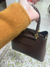金伯利袋鼠2026新款真皮女包媽媽包時(shí)尚大氣手提中年女士包包潮流百搭手提包 咖啡色-收藏送卡包 曬單實(shí)拍圖