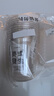一次性咖啡杯帶蓋外帶打包杯子u型胖胖自制飲品塑料奶茶杯子 【10套】400mlU型杯+透明蓋+貼紙 【加厚杯身，手感舒適】 曬單實(shí)拍圖
