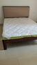 顧家木業(yè) 顧家家居 KUKA實木床中古風(fēng)雙人床1.8m2米主臥大床烏金木床軟包皮藝床婚床家具 （高腳）床+椰棕床墊 1.5*2.0 曬單實拍圖