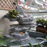 泉韻假山循環(huán)流水擺件瀑布風(fēng)水輪魚(yú)池造景觀(guān)庭院陽(yáng)臺招財魚(yú)缸石磨裝飾 【半徑116+128CM高】貨號5009 曬單實(shí)拍圖