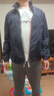 TOMMY HILFIGER【輕通勤】25春夏男裝防潑水撞色拉鏈運(yùn)動(dòng)立領(lǐng)夾克外套03724 藏青色DW5 L （推薦：150-165斤） 曬單實(shí)拍圖