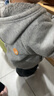 威爾貝魯（WELLBER）兒童套裝男女童裝寶寶衛衣褲運動(dòng)風(fēng)洋氣衣服25年春 麻灰130cm 曬單實(shí)拍圖