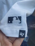 47brand美版職棒短袖T恤純棉面料刺繡NY/LA 男女款 美國47brand出品 白色-左胸刺繡LA M (高165-175cm,體重55-65kg) 曬單實(shí)拍圖