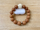 頂妃（DING FEI）尼泊爾原樁鳳眼菩提手串手鏈男女高密秒沉單圈文玩佛珠念珠禮物 八大守護神款 A21-309 曬單實(shí)拍圖