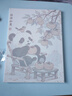 爾山集熊貓柿柿如意DIY數(shù)字油畫(huà)手繪工制作卡通裝飾填涂色七夕節(jié)禮物 【繃好內(nèi)框40*50】 曬單實(shí)拍圖
