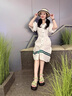 百麗踏法式?jīng)鲂?025新款夏季外穿仙女風(fēng)配裙子平底沙灘羅馬涼鞋 淺綠色 37 曬單實(shí)拍圖