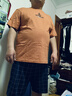 杰克·瓊斯簡約寬松短袖T恤男裝224101075 石灰花灰G01 195/112A/XXXL  曬單實拍圖