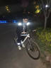 BNWTydhw夜跑反光運動臂帶高亮安全警示手環(huán)腕帶山地自行車騎行綁腿束褲帶 雙色單杠反光帶（四只裝）4*35cm 曬單實拍圖