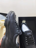 零度Zero男鞋2025新款真皮透氣舒適輕盈厚底緩震輕戶(hù)外運動(dòng)休閑鞋 黑色 41 (255mm) 曬單實(shí)拍圖