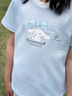 巴拉巴拉童裝兒童短袖女童t恤夏2025款【hellokittyIP商場同款】 粉藍(lán)80005 140 曬單實(shí)拍圖