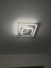 雷士（NVC） led吸頂燈書房主臥次臥室燈溫馨浪漫燈具鐵藝燈具北歐后現(xiàn)代燈飾 52W 15㎡內(nèi)適用 1749lm 三段方燈 曬單實拍圖