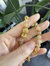 五臺(tái)山招財(cái)扎基拉姆金蓮花無(wú)面佛水晶手串平安轉(zhuǎn)運(yùn)黃水晶女款旺財(cái)手鏈 扎基拉姆水晶手串 曬單實(shí)拍圖