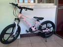 鳳凰（Phoenix）兒童自行車(chē)20/22寸鎂合金一體輪男女孩青少年學(xué)生山地車(chē) 鎂合金-彩虹藍圖21速-粉白一體輪 20村（建議身高125-155cm） 曬單實(shí)拍圖