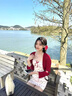 唐思薇櫻桃紅純欲小開衫外套吊帶裙女2025夏季新款修身顯瘦百搭碎花短裙 單吊帶連衣裙 M 建議90-108斤 曬單實拍圖