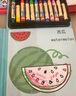 晨光(M&G)文具12色兒童易可洗繪本畫棒套裝 臉彩涂鴉幼兒園學生生日蠟筆手繪AGM900K7生日禮物 曬單實拍圖