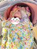湯尼倍兒湯尼倍兒新生兒胎帽春夏純棉嬰兒滿月蛇年寶寶護(hù)囟門(mén)防風(fēng)套頭帽子 夏季款/喜迎小龍寶 0-3個(gè)月(帽圍38cm) 曬單實(shí)拍圖