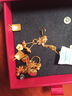 金至尊（3D-GOLD)路路通黃金珠子999足金轉(zhuǎn)運珠百搭自戴七夕禮物計價 金重1.01克(配飾品禮盒) 曬單實拍圖