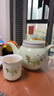 連山閣 陶瓷泡茶壺帶過(guò)濾網(wǎng)內膽大容量家用泡茶器大號功夫茶具單壺沖茶器杯子套裝 升級玉蘭花茶壺陶瓷650ml（一壺六杯 曬單實(shí)拍圖