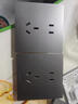 公牛86型開(kāi)關(guān)插座10A五孔家用面板無(wú)邊框大面板16A空調G37星空灰 G37 六類(lèi)電腦 【星空灰】 曬單實(shí)拍圖