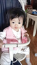 G.DUCKKIDS小黃鴨庫洛米女童牛仔馬甲春秋外穿新款兒童背心寶寶坎肩馬夾外套 粉色 90 尺碼1~2歲【 80-90cm】 曬單實(shí)拍圖