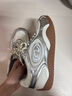 駱駝（CAMEL）月牙德訓鞋女運動(dòng)百搭板鞋網(wǎng)面復古休閑鞋 L25S577059A 白/銀 37 曬單實(shí)拍圖