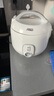 愛仕達(dá)（ASD）電飯煲小型玲瓏煲宿舍用小容量迷你電飯鍋家用健康不沾內(nèi)膽 1-2人多功能蒸煮電飯鍋 糯米白 2L （AR-Y20J860） 曬單實拍圖