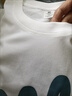 軒萊雅 長(cháng)袖T恤男薄款圓領(lǐng)衛衣男春秋季新款潮流寬松上衣ins潮牌外套男 白色【常規】 XL 曬單實(shí)拍圖