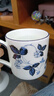 Wedgwood[11.11保價(jià)]野草莓墨藍馬克杯高顏值骨瓷咖啡杯水杯家用杯子 野草莓墨藍馬克杯1個(gè)290ml 曬單實(shí)拍圖