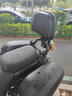 適用閃300QJ350 600金吉拉300灰石250 300摩托車折疊靠背貨架改裝 折疊靠背+普通平貨架（鋁合金款） 豪爵tr300(備注版本) 曬單實(shí)拍圖