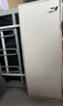 歐貿(mào)床上書桌大學(xué)生宿舍神器上鋪懸空寢室懶人桌下鋪電腦桌折疊床上桌 懸掛白色+護(hù)眼燈（升級(jí)帶鎖款） 曬單實(shí)拍圖