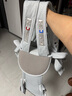 比威亞bvya嬰兒腰凳解放者嬰兒背帶前抱式寶寶兩用外出抱娃神器多功能 淺灰色 曬單實拍圖