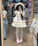 閃動少女（SHANDONGSHAONV）千禧原創(chuàng)可愛小皮鞋日系女jk厚底松糕鞋蝴蝶結(jié)大頭鞋女 粉色偏小一碼買大一碼 35 曬單實拍圖