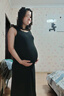 米度麗孕婦裝2025新款孕婦連衣裙夏季大碼吊帶開(kāi)衫裙子套裝背心長(cháng)裙夏季 黑色-背心長(cháng)裙 L碼（建議100-140斤左右） 曬單實(shí)拍圖