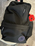 Converse 匡威青少年雙肩背包大容量電腦隔層多功能口袋時(shí)尚高中生書(shū)包 正黑色 M【44*30*11cm 約14.5L】 曬單實(shí)拍圖
