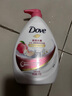 多芬（Dove）沐浴露白桃白茶補充旅行裝家庭裝美膚保濕清潔沐浴乳液 白桃白茶 1kg 1瓶 曬單實拍圖