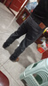 雅鹿牛仔褲男夏季薄款男裝寬松直筒商務(wù)長(zhǎng)褲彈力休閑時(shí)尚長(zhǎng)褲耐磨褲子 386灰色 32 曬單實(shí)拍圖