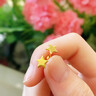 中國黃金  999足金星星耳釘女簡約耳墜首飾品生日七夕節(jié)禮物送女友 【浪漫玫瑰禮盒】*八倉發(fā)貨*當(dāng)/次日達 曬單實拍圖
