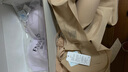 伊維斯【涼感冰絲】內(nèi)衣女涼感透氣半固定蜂巢透氣杯墊抑菌涼感文胸女 微風(fēng)紫 L /165(適合:75D,80ABC) 曬單實拍圖