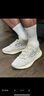 阿迪達(dá)斯男女YEEZY 350 V2 白玉石椰子夏日透氣休閑鞋H06519 42 曬單實(shí)拍圖