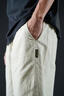 真維斯（Jeanswest）休閑短褲男士潮流新款純色簡(jiǎn)約百搭純棉寬松大碼直筒沙灘長(cháng)褲子 杏色 XL 曬單實(shí)拍圖