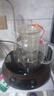 嘉億元電陶爐玻璃燒水壺煮茶壺單壺耐高溫大號加厚大容量煮茶爐套裝家用 蒸煮茶壺 1200ml 曬單實(shí)拍圖