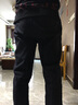 羅蒙（ROMON）休閑褲男舒適棉質(zhì)休閑商務(wù)通勤直筒褲子男裝KZ0210 藍色 34  曬單實(shí)拍圖