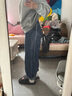 Levi's?SilverTab?25春夏新款女士美式復(fù)古時尚寬松直筒牛仔褲 藍(lán)色 27 (28) 曬單實拍圖