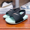 NIKE 耐克男女童涼鞋KAWA SLIDE夏季輕便緩震柔軟舒適兒童休閑涼拖鞋 BV1094-001 27 【建議腳長16cm】 曬單實拍圖