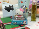 快遞貓hellokitty生日禮物書桌汽車中控臺(tái)裝飾太陽能擺件可愛 粉色KT太陽能款 腦瓜可搖晃 曬單實(shí)拍圖